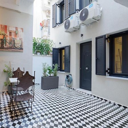 Athenian Central Studio With Garden! Eksteriør billede